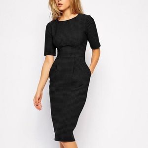 ASOS Black Wiggle Dress